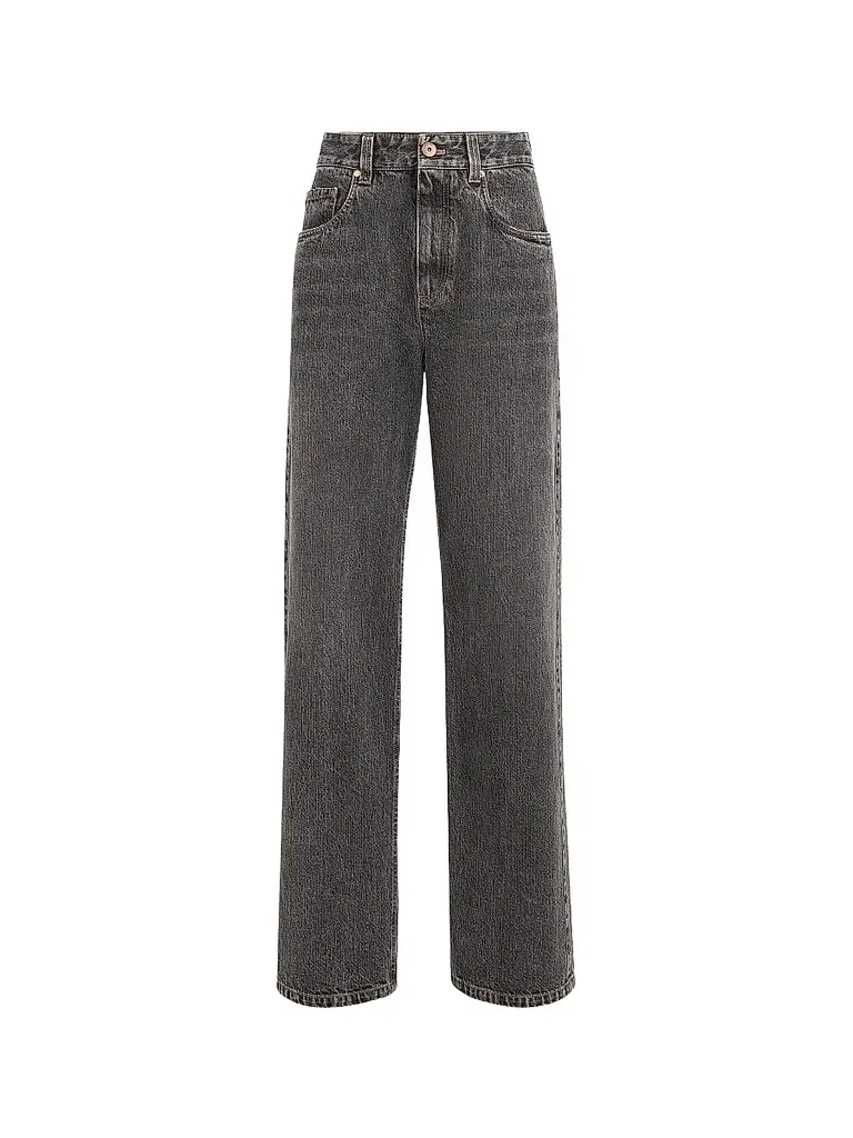 Women's Authentic Denim Contemporary Loose Jeans with Monili Women's Authentic Denim Contemporary Loose Jeans with Monili