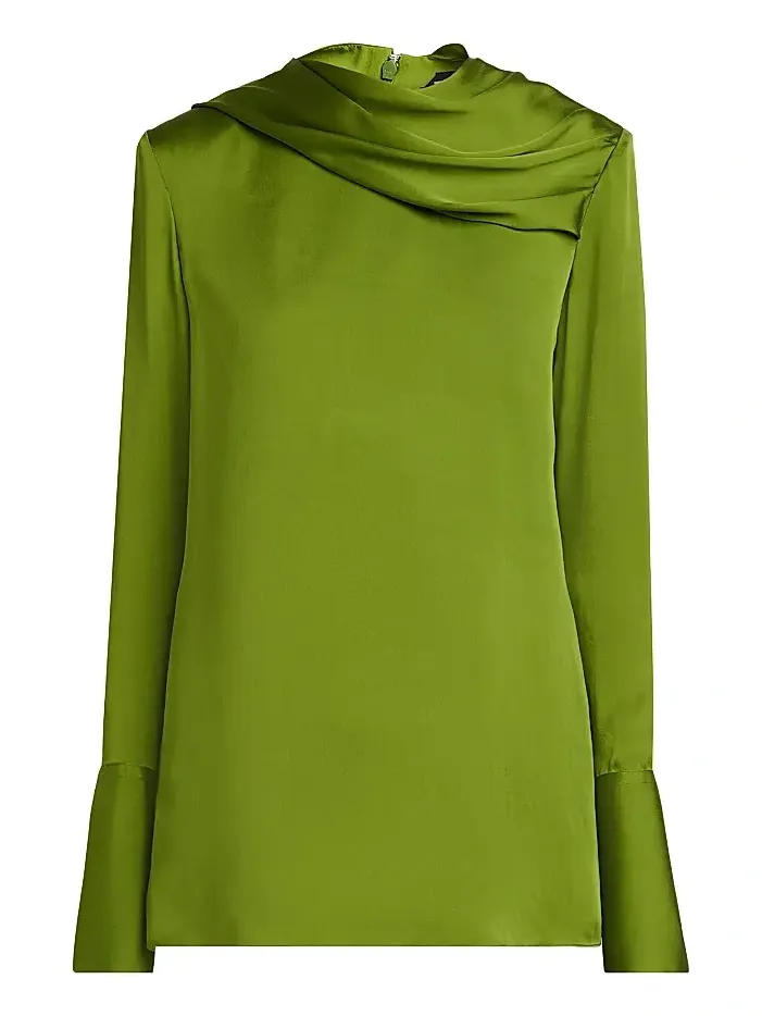 Tom Ford Women's Silk Draped Blouse