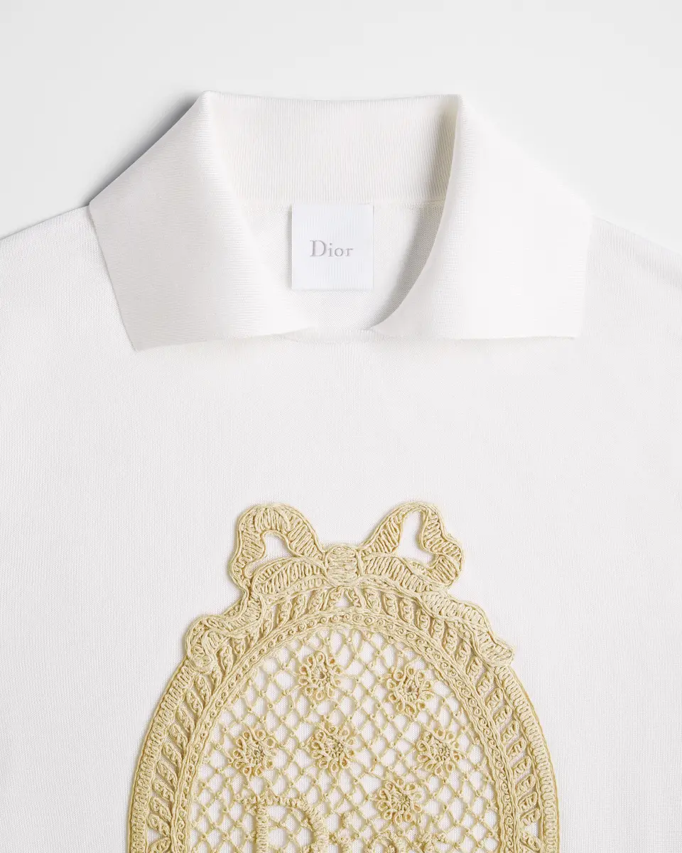 Dior Dioriviera Dior Médaillon Short-Sleeved Sweater | Thumbnail 6 Dior Dioriviera Dior Médaillon Short-Sleeved Sweater | Thumbnail 6