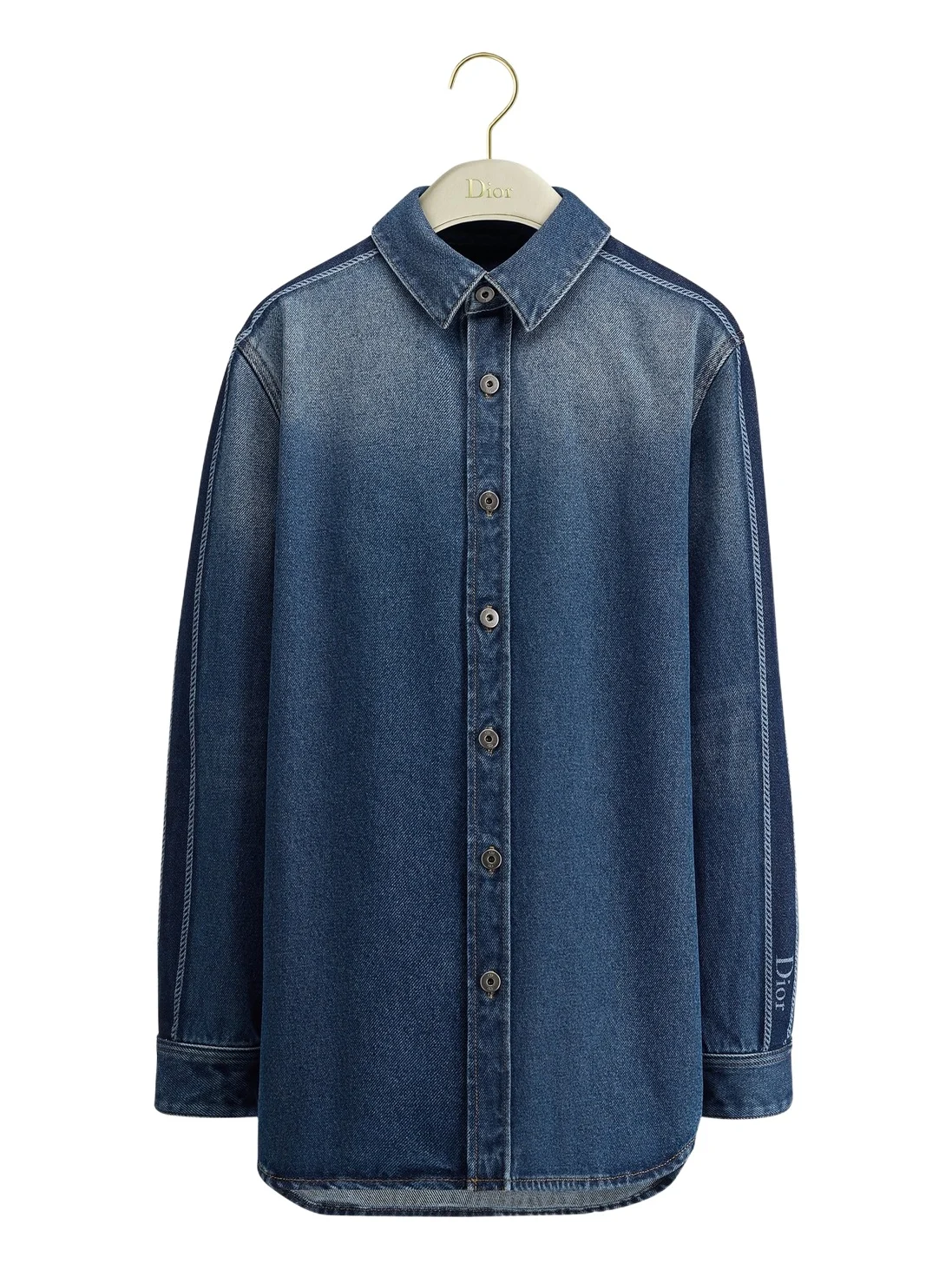 Dior Blue Stonewashed Cotton Denim