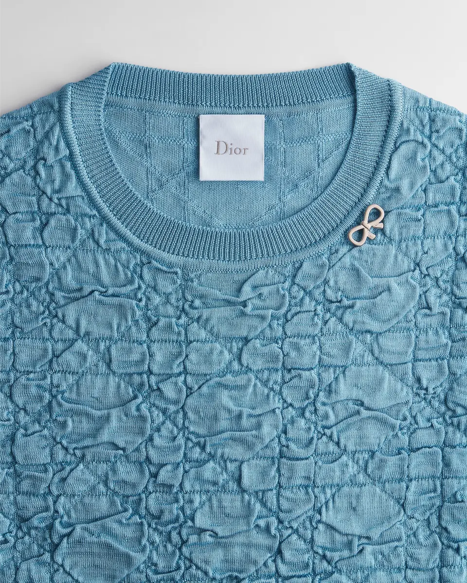 Dior Macrocannage Short-Sleeved Sweater | Thumbnail 6
