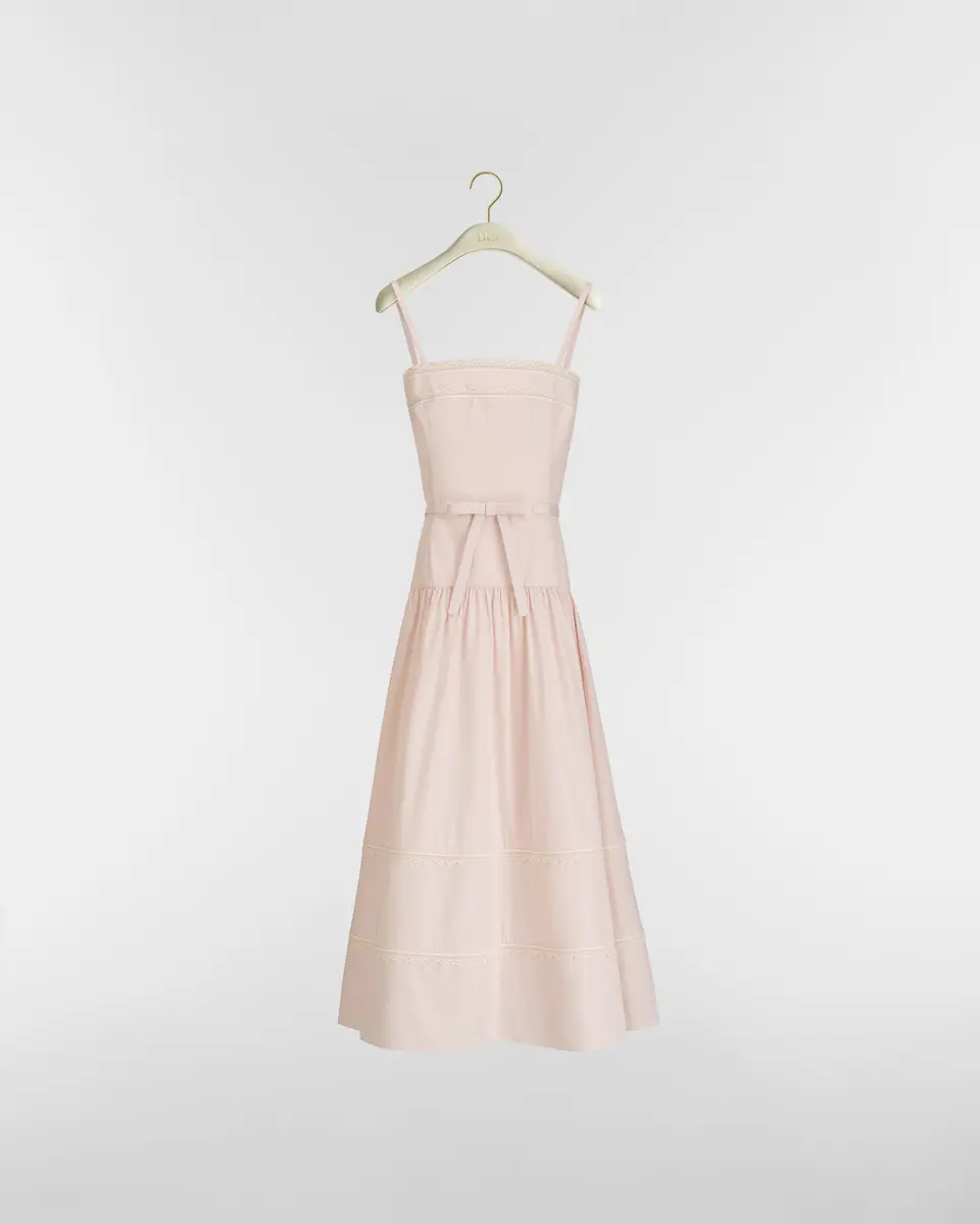 Dior Mid-Length Flared Dress with Belt | Thumbnail 2 Dior Mid-Length Flared Dress with Belt | Thumbnail 2
