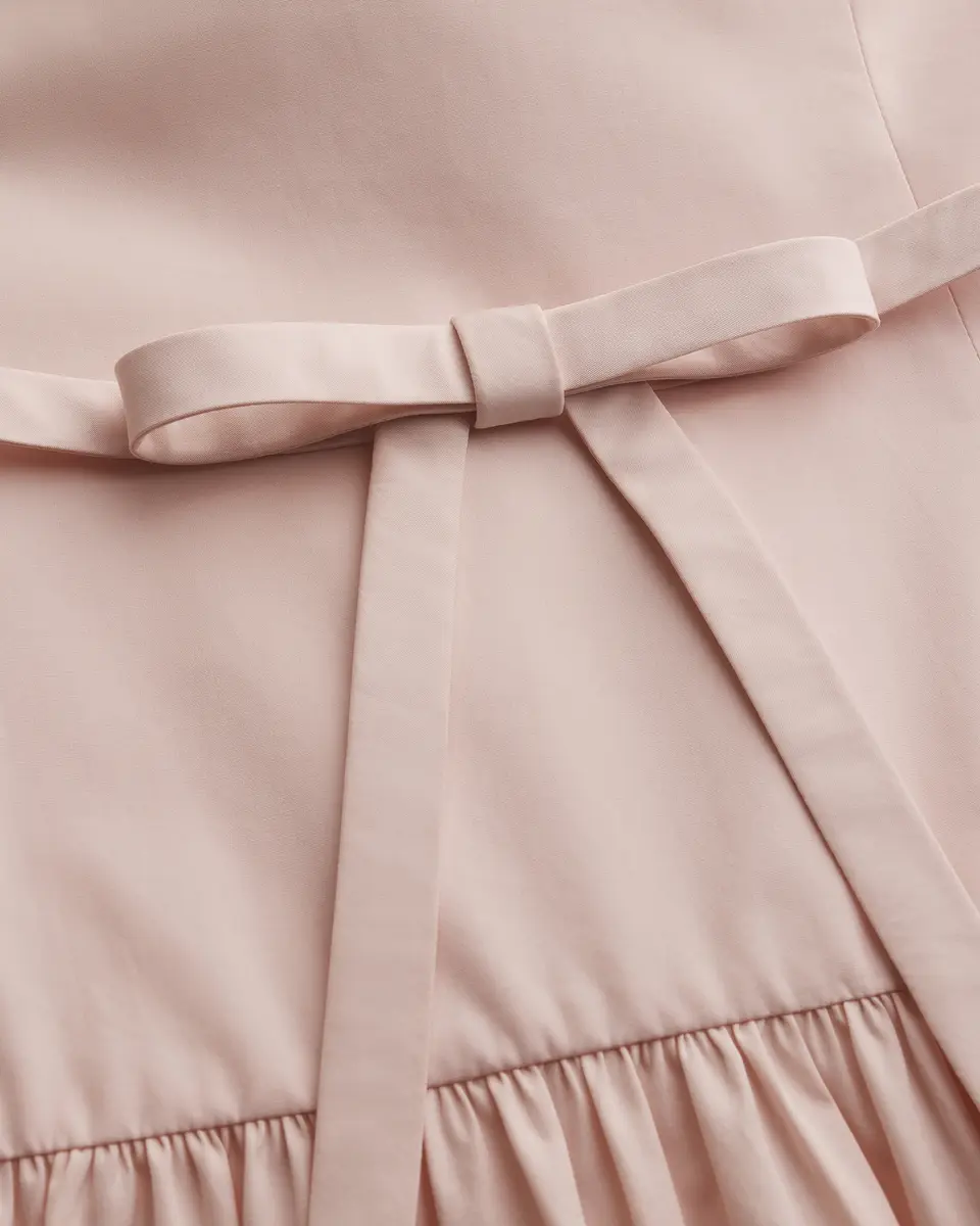 Dior Mid-Length Flared Dress with Belt | Thumbnail 3 Dior Mid-Length Flared Dress with Belt | Thumbnail 3