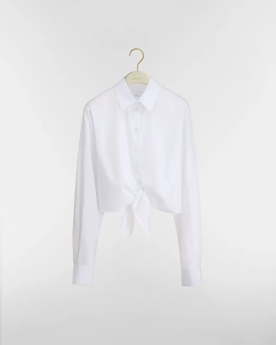Dior Dioriviera Tied Cropped Blouse | Thumbnail 2 Dior Dioriviera Tied Cropped Blouse | Thumbnail 2
