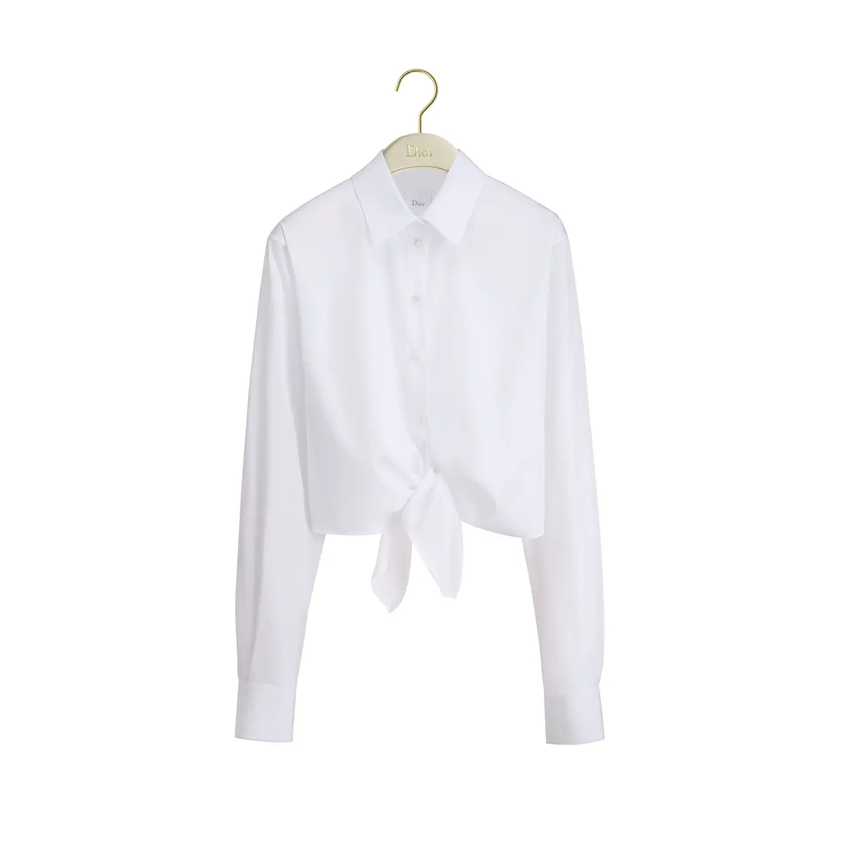 Dior Dioriviera Tied Cropped Blouse | Image 1 Dior Dioriviera Tied Cropped Blouse | Image 1