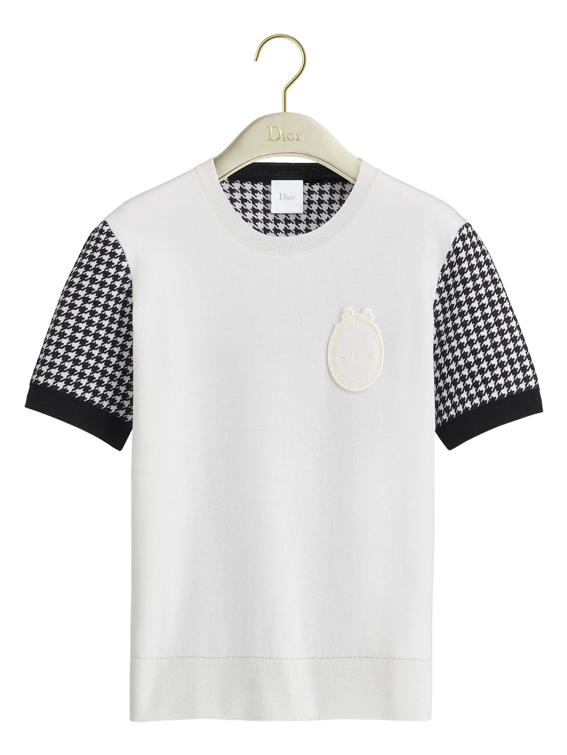 Dior Médaillon Short-Sleeved Sweater Dior Médaillon Short-Sleeved Sweater