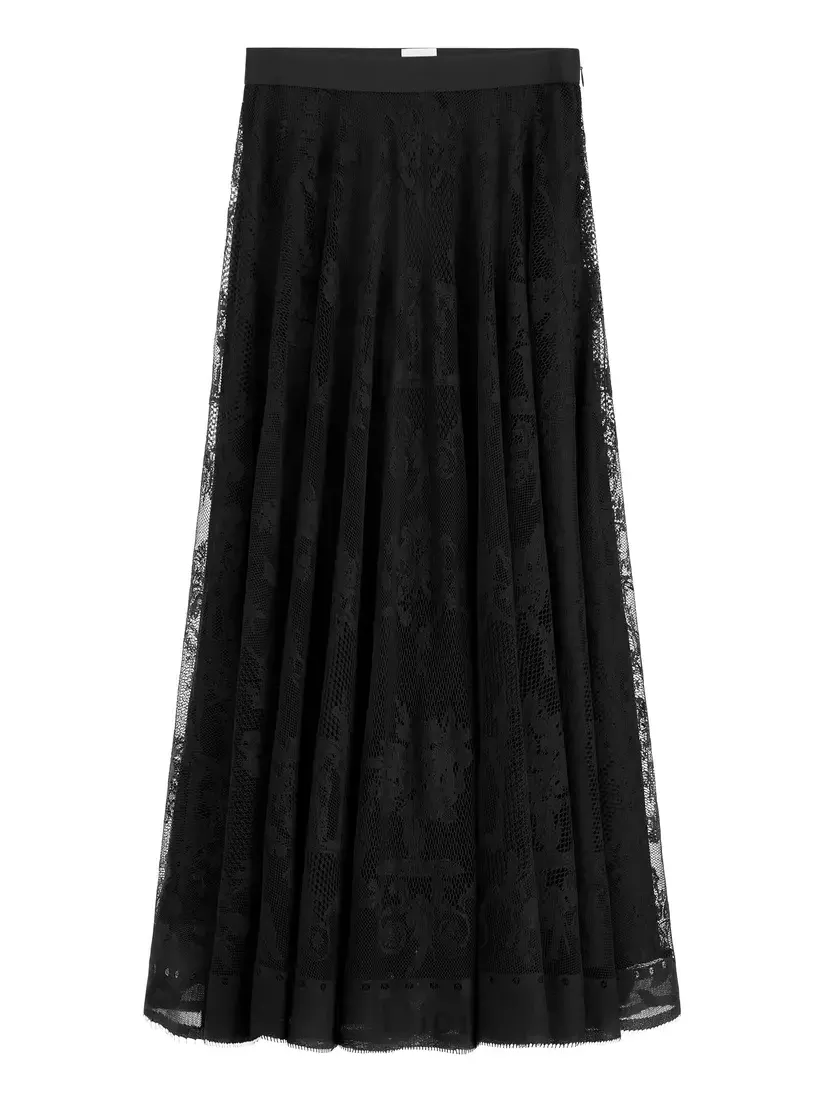 Mid-Length Flared Skirt Mid-Length Flared Skirt