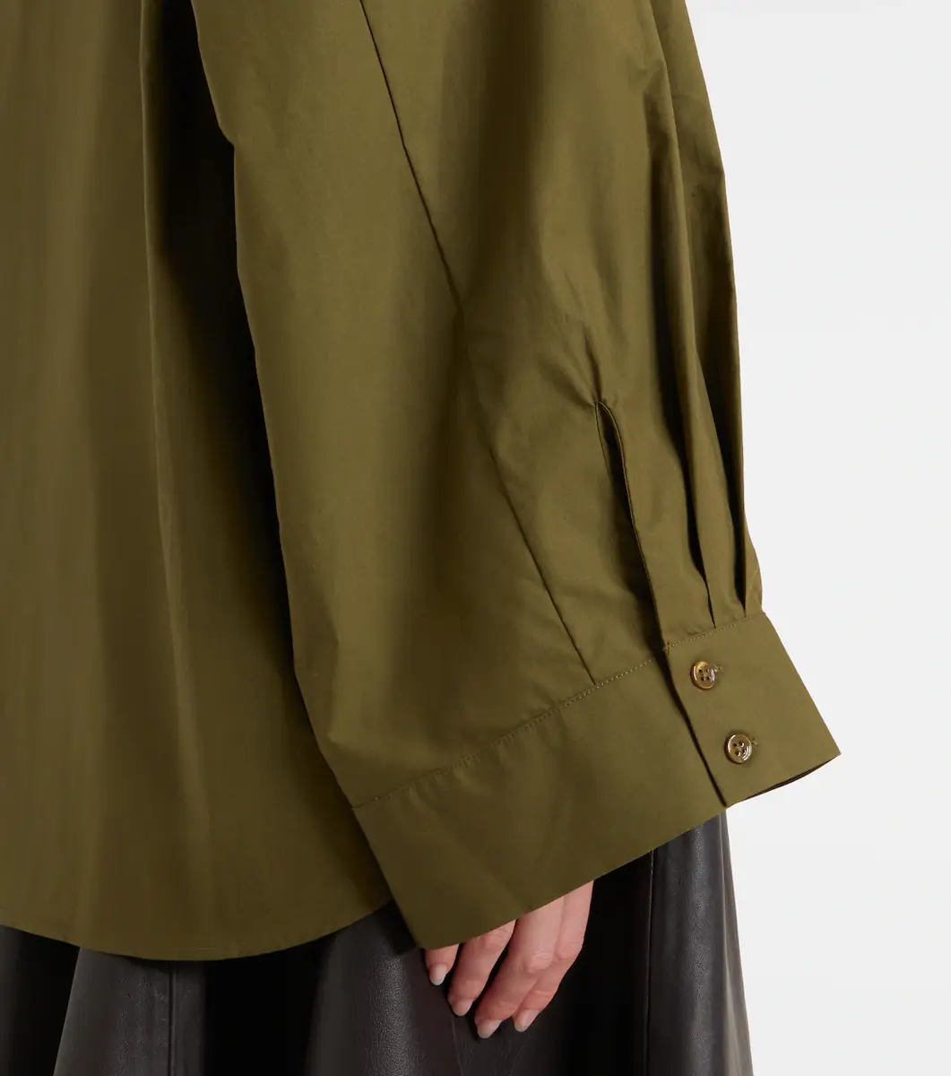 The Frankie Shop Tila oversized cotton shirt | Thumbnail 4 The Frankie Shop Tila oversized cotton shirt | Thumbnail 4