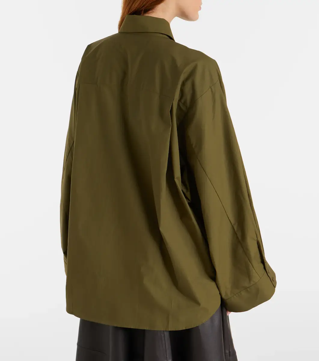 The Frankie Shop Tila oversized cotton shirt | Thumbnail 5 The Frankie Shop Tila oversized cotton shirt | Thumbnail 5