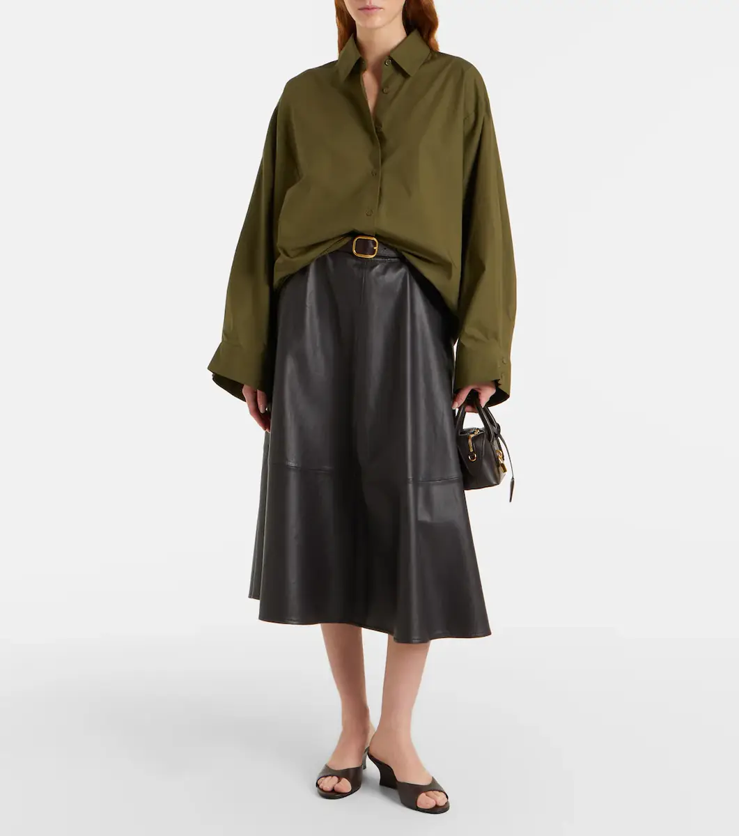 The Frankie Shop Tila oversized cotton shirt | Thumbnail 6 The Frankie Shop Tila oversized cotton shirt | Thumbnail 6