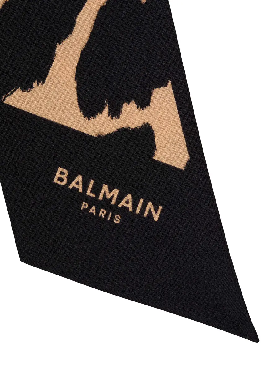 Balmain Leopard print silk bandana | Thumbnail 3 Balmain Leopard print silk bandana | Thumbnail 3