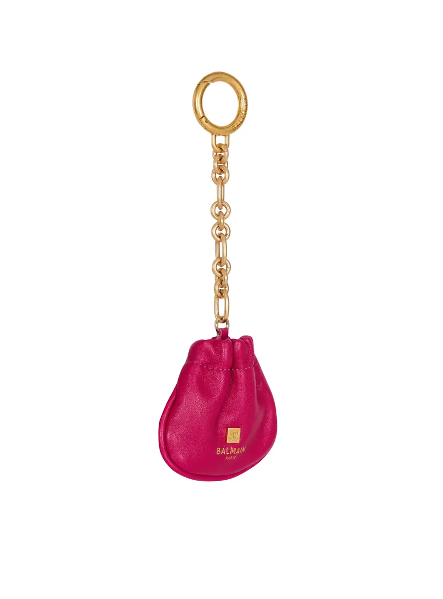 Balmain Pulse leather key ring | Thumbnail 2