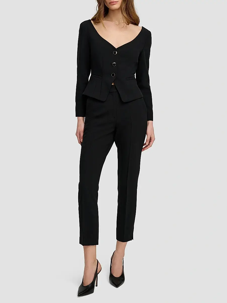 Favorite Daughter Women's The Reveal Tailored Peplum Blazer | Thumbnail 2 Favorite Daughter Women's The Reveal Tailored Peplum Blazer | Thumbnail 2