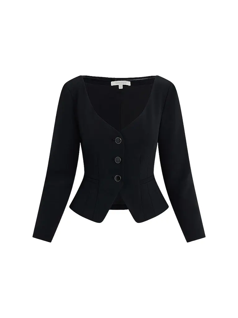 Favorite Daughter Women's The Reveal Tailored Peplum Blazer | Image 1 Favorite Daughter Women's The Reveal Tailored Peplum Blazer | Image 1