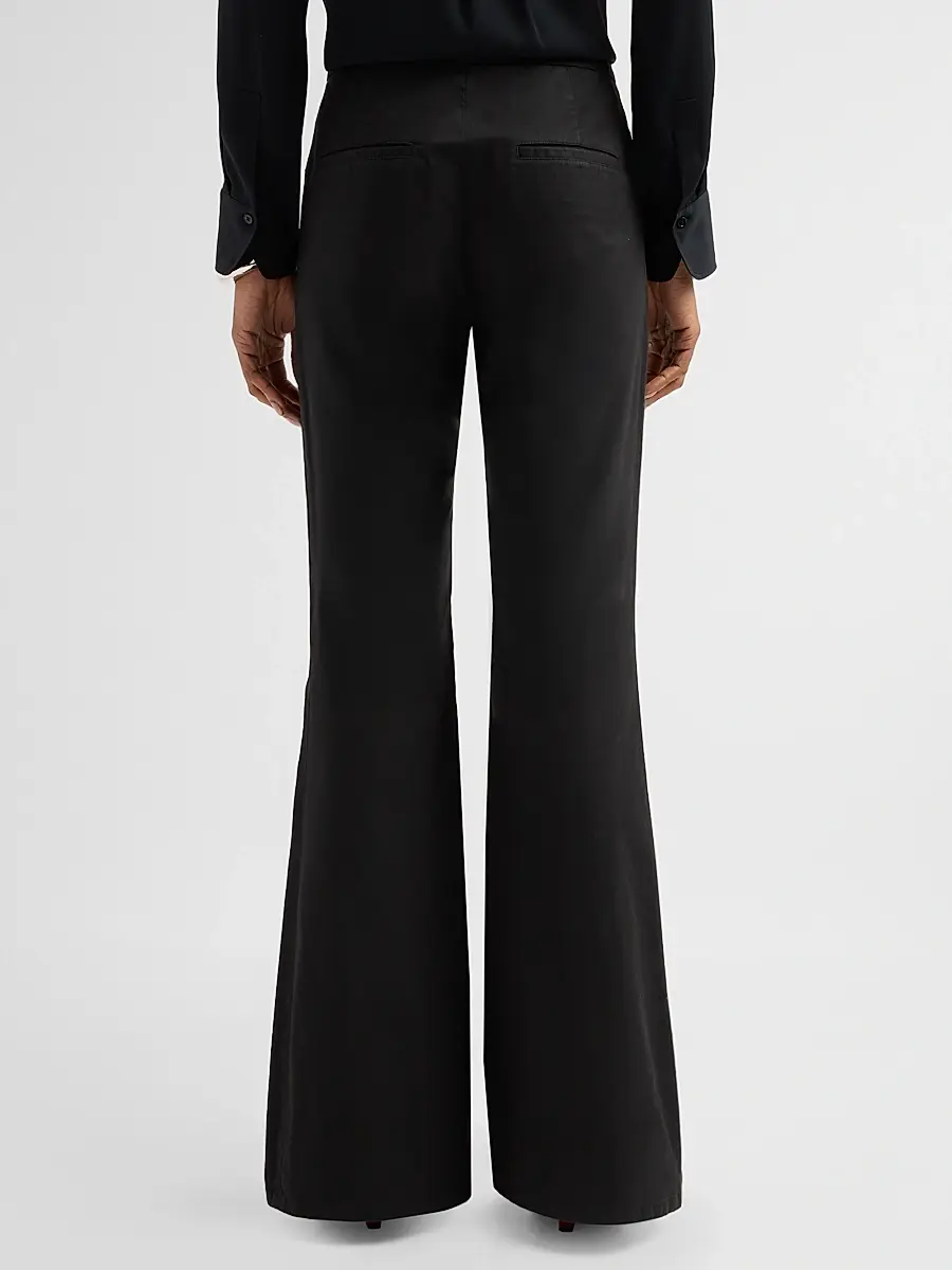 Vince Women's Stretch Cotton Flare Pants | Thumbnail 3