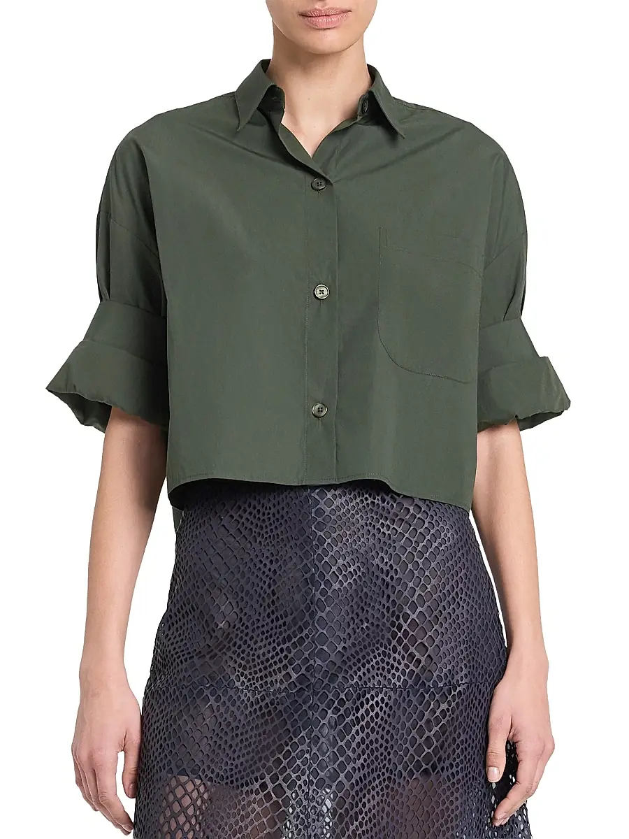 TWP Women's Next Ex Cotton Shirt | Thumbnail 3 TWP Women's Next Ex Cotton Shirt | Thumbnail 3