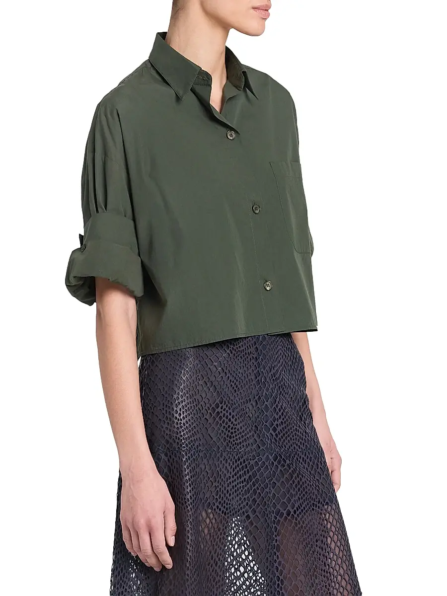TWP Women's Next Ex Cotton Shirt | Thumbnail 4 TWP Women's Next Ex Cotton Shirt | Thumbnail 4