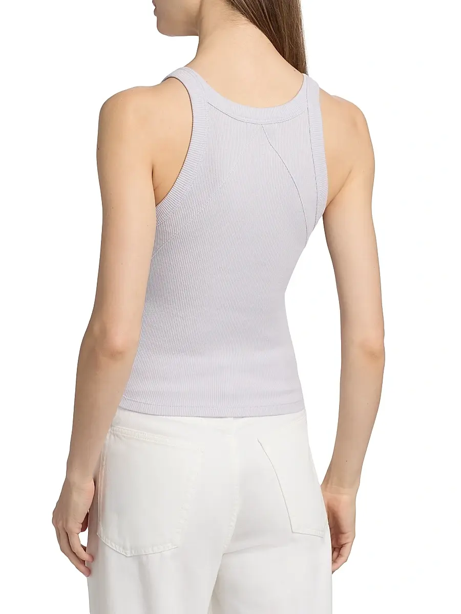 rag & bone Women's The Essential Rib Tank | Thumbnail 5 rag & bone Women's The Essential Rib Tank | Thumbnail 5