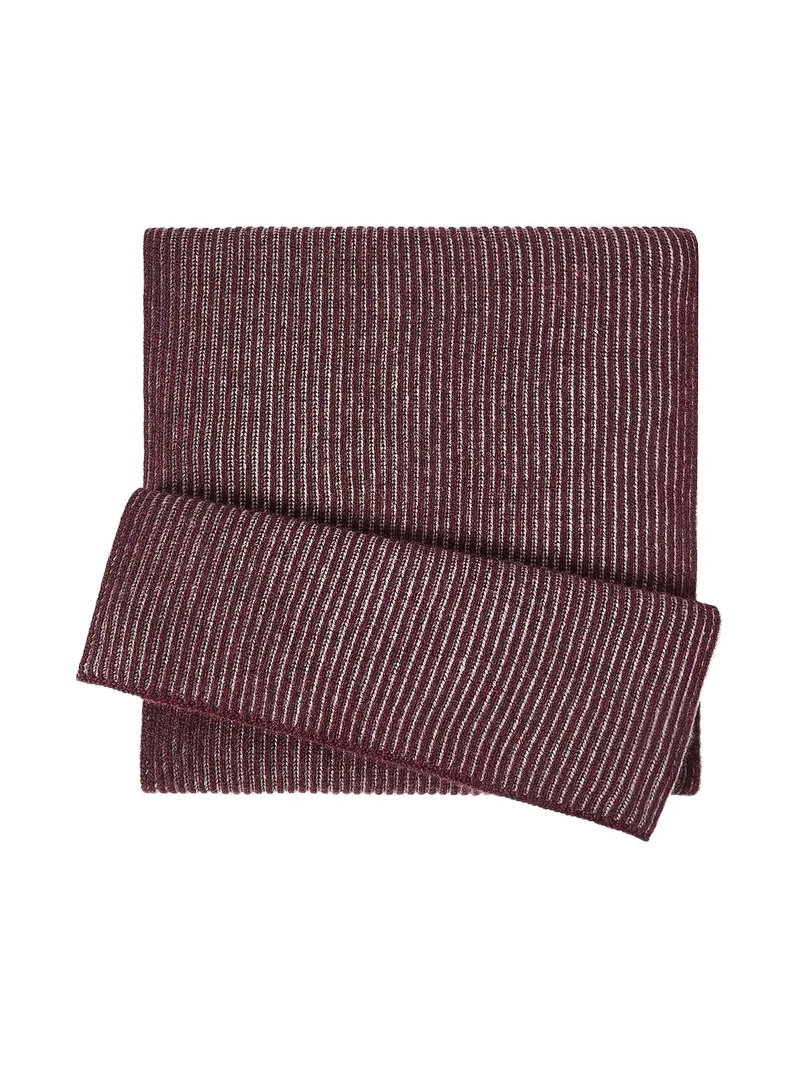 Brunello Cucinelli Men's Cashmere English Rib Vanisé Knit Scarf