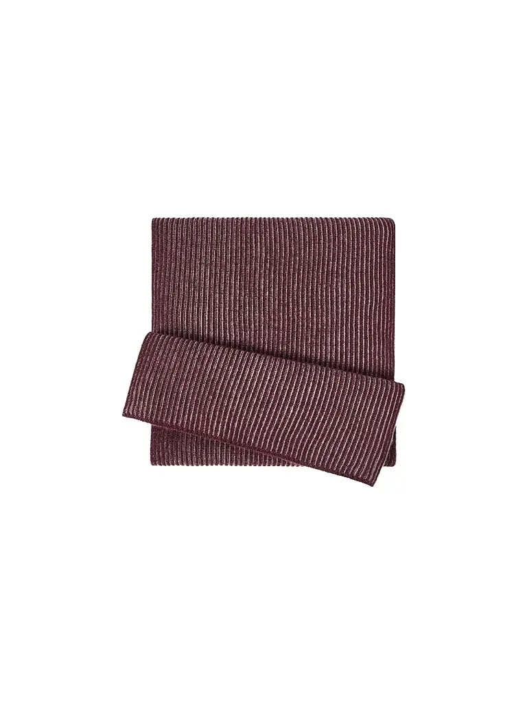 Brunello Cucinelli Men's Cashmere English Rib Vanisé Knit Scarf | Image 1 Brunello Cucinelli Men's Cashmere English Rib Vanisé Knit Scarf | Image 1
