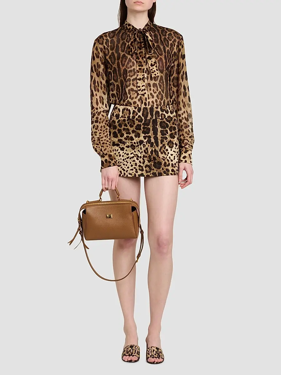 Dolce & Gabbana Women's Vittoria Leather Top Handle Bag | Thumbnail 3