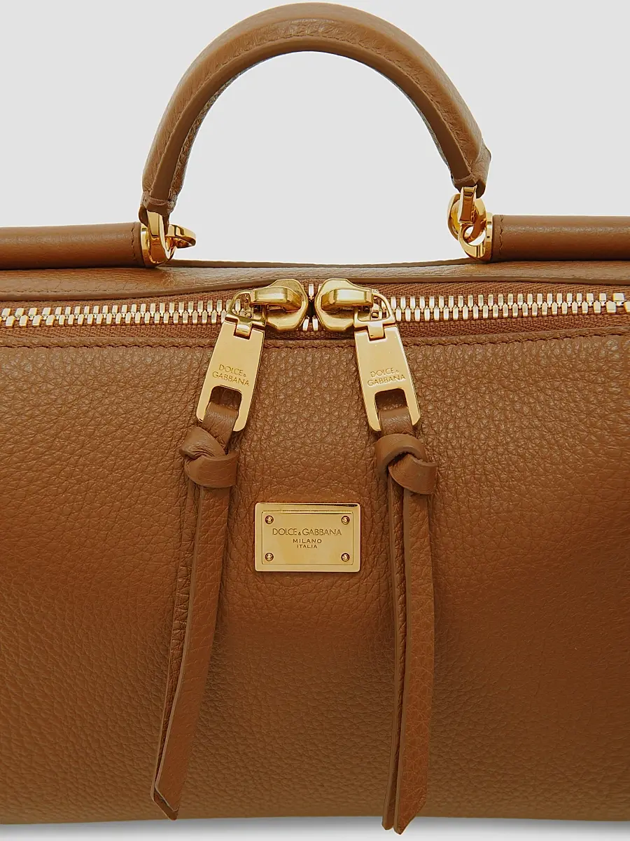 Dolce & Gabbana Women's Vittoria Leather Top Handle Bag | Thumbnail 5