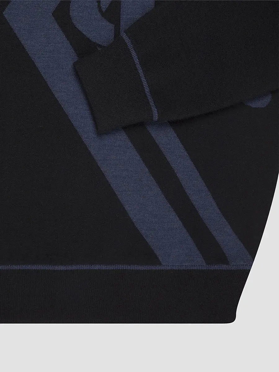 Stefano Ricci Men's Zip Mock Neck Sweater | Thumbnail 7