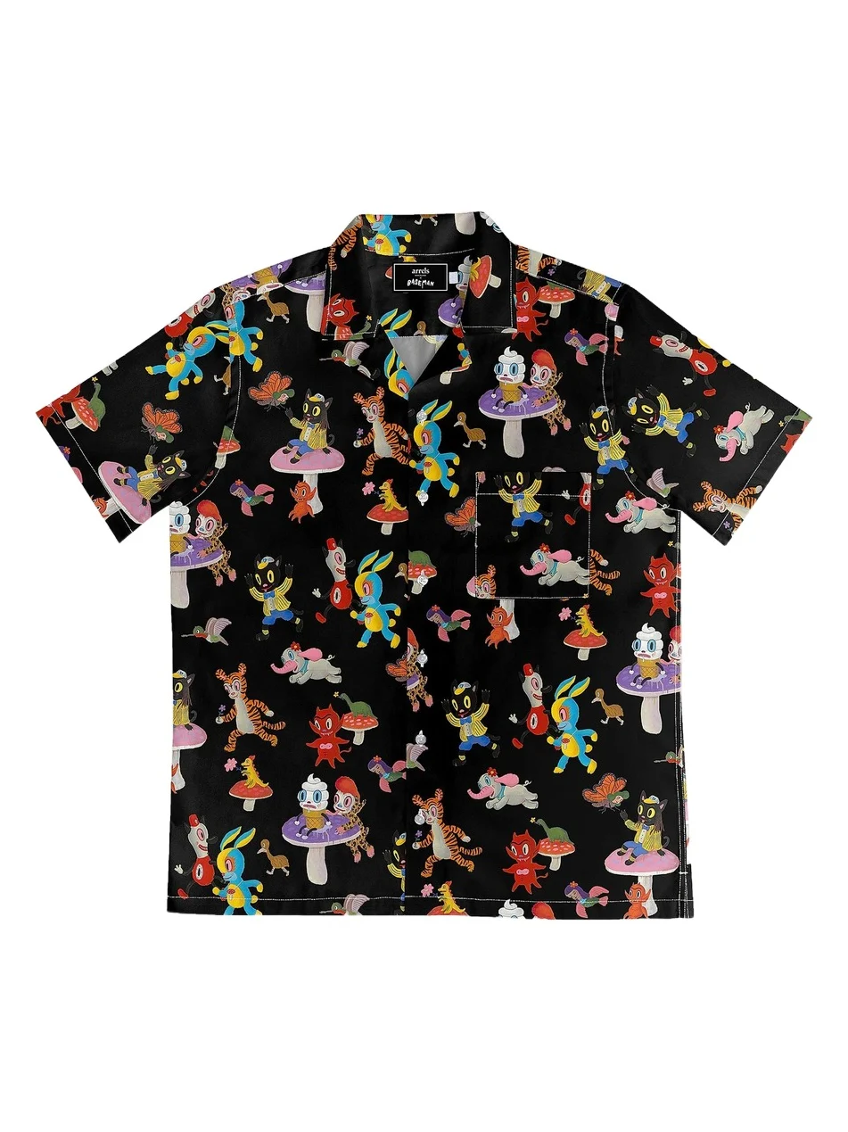 Men's Printed Regular-Fit Camp Shirt Men's Printed Regular-Fit Camp Shirt