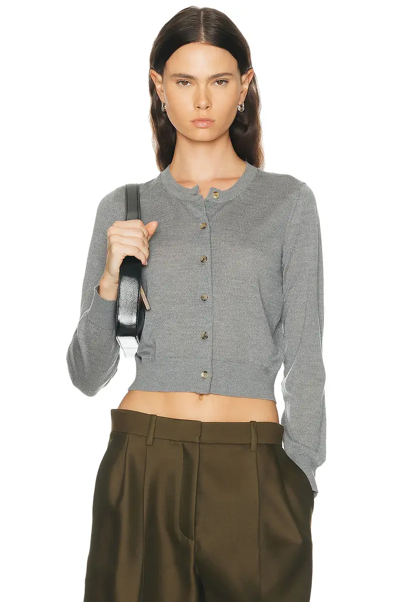 Khaite Tansy Fine Cashmere Cardigan | Image 1 Khaite Tansy Fine Cashmere Cardigan | Image 1