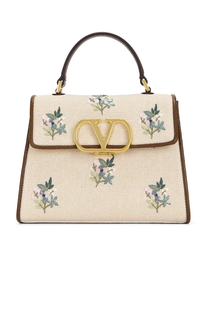 Valentino Garavani V Sling Small Top Handle Bag | Thumbnail 3 Valentino Garavani V Sling Small Top Handle Bag | Thumbnail 3