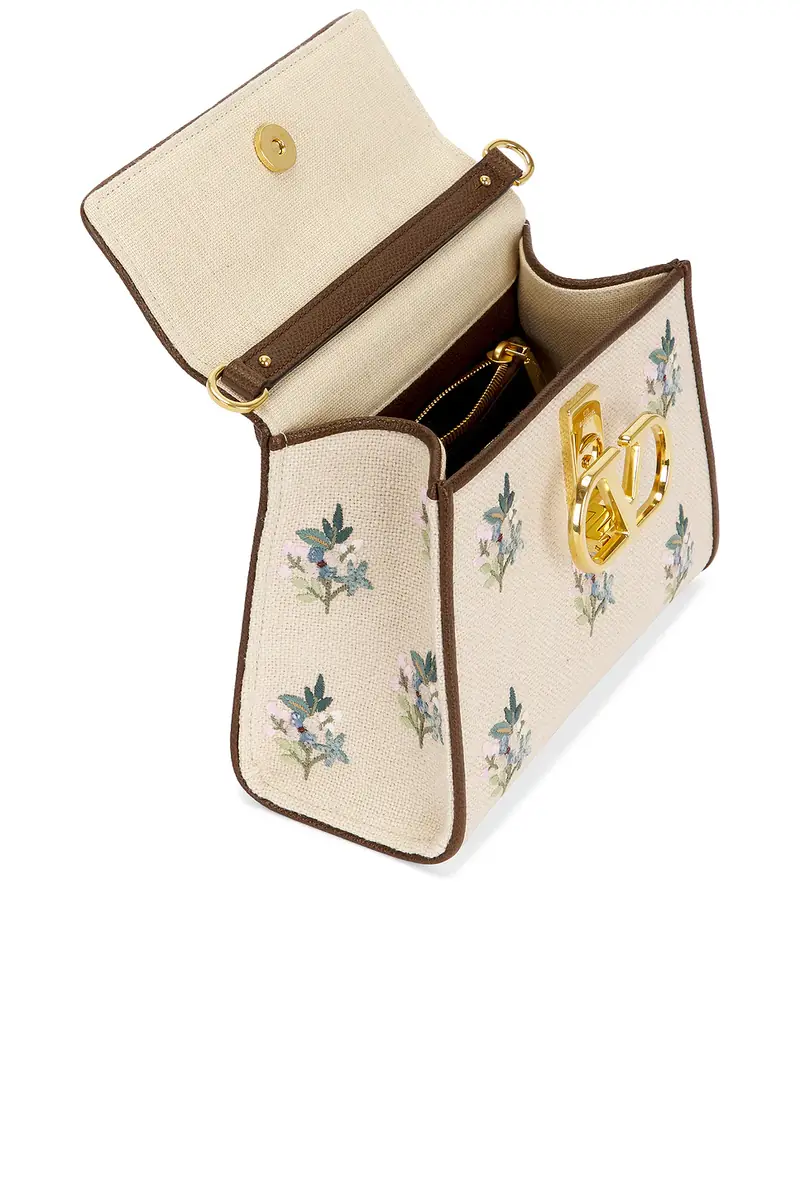 Valentino Garavani V Sling Small Top Handle Bag | Thumbnail 6 Valentino Garavani V Sling Small Top Handle Bag | Thumbnail 6