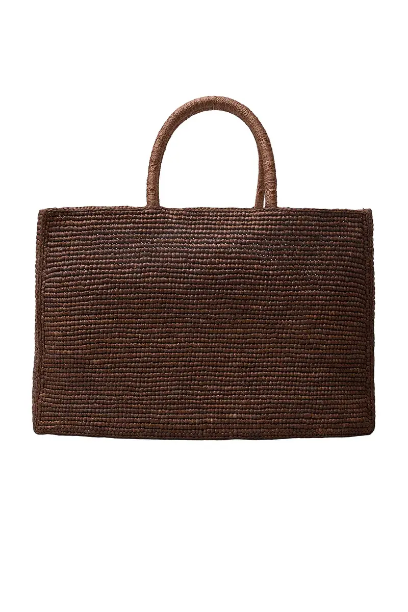 LIÉ STUDIO Large Charlotte Raffia Bag | Image 1 LIÉ STUDIO Large Charlotte Raffia Bag | Image 1
