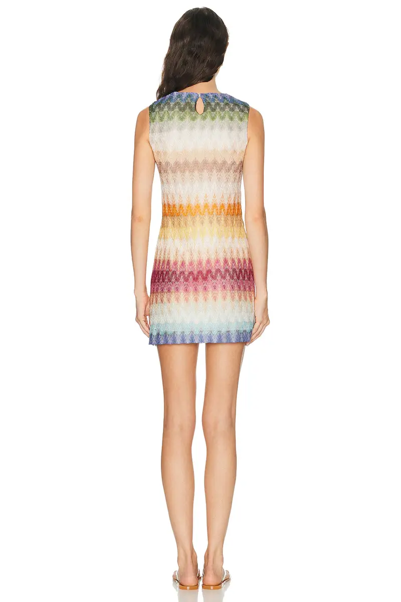 Missoni Sleeveless Shift Mini Dress | Thumbnail 3
