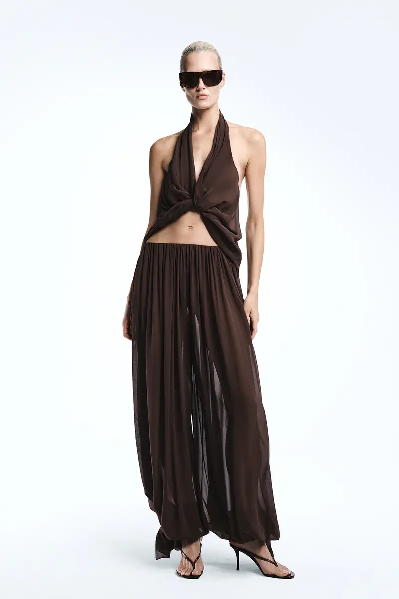 REVOLVE LOS ANGELES Adela Georgette Silk Top | Thumbnail 3 REVOLVE LOS ANGELES Adela Georgette Silk Top | Thumbnail 3