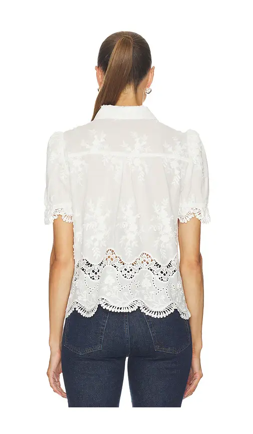 Generation Love Mina 3d Voile Shirt | Thumbnail 3 Generation Love Mina 3d Voile Shirt | Thumbnail 3