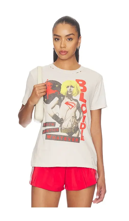 Junk Food Truth, Justice, Whatever The Vintage Destroy Tee | Image 1 Junk Food Truth, Justice, Whatever The Vintage Destroy Tee | Image 1