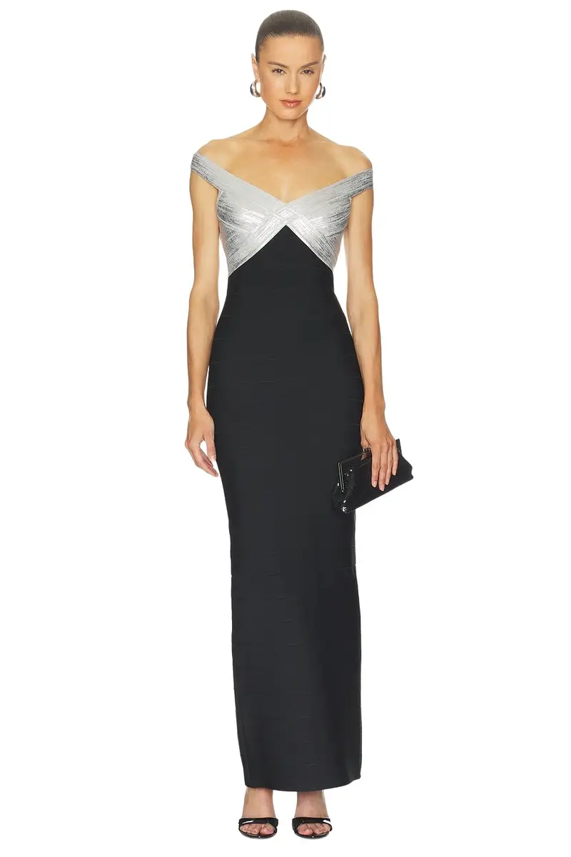 The Metallic Bonnie Gown The Metallic Bonnie Gown