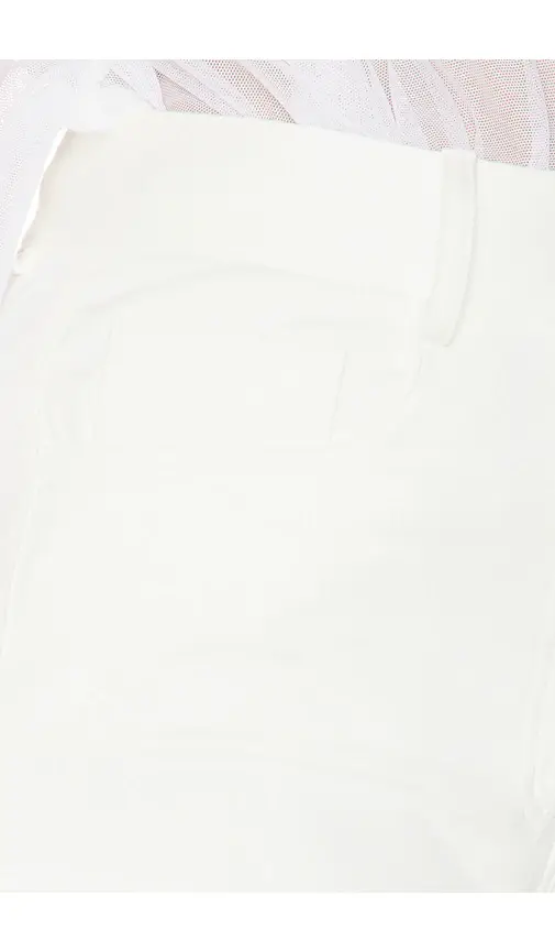 Norma Kamali High Waist Jean Short | Thumbnail 6 Norma Kamali High Waist Jean Short | Thumbnail 6