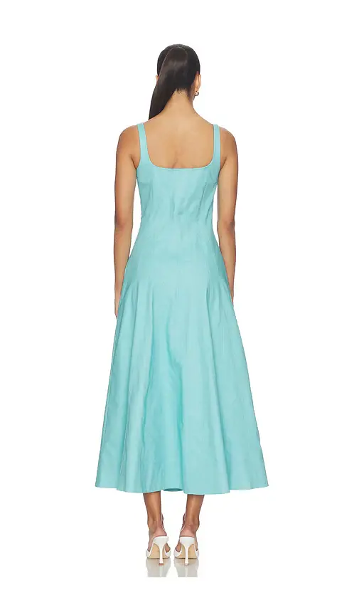 ALIGNE Fernanda Seam Detail Midi Dress | Thumbnail 3 ALIGNE Fernanda Seam Detail Midi Dress | Thumbnail 3
