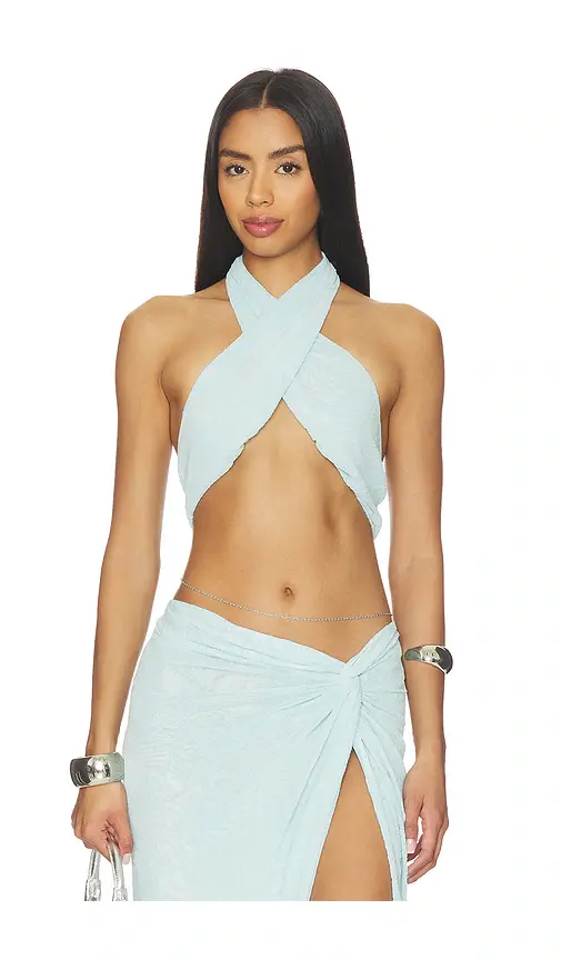 AFRM Lyra Burnout Velvet Top | Image 1 AFRM Lyra Burnout Velvet Top | Image 1
