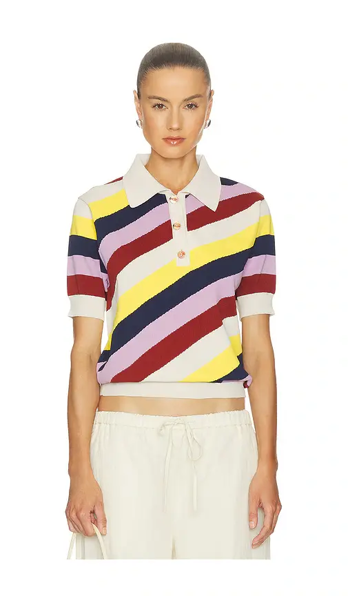 Essentiel Antwerp Jollow Jacquard Polo | Image 1 Essentiel Antwerp Jollow Jacquard Polo | Image 1