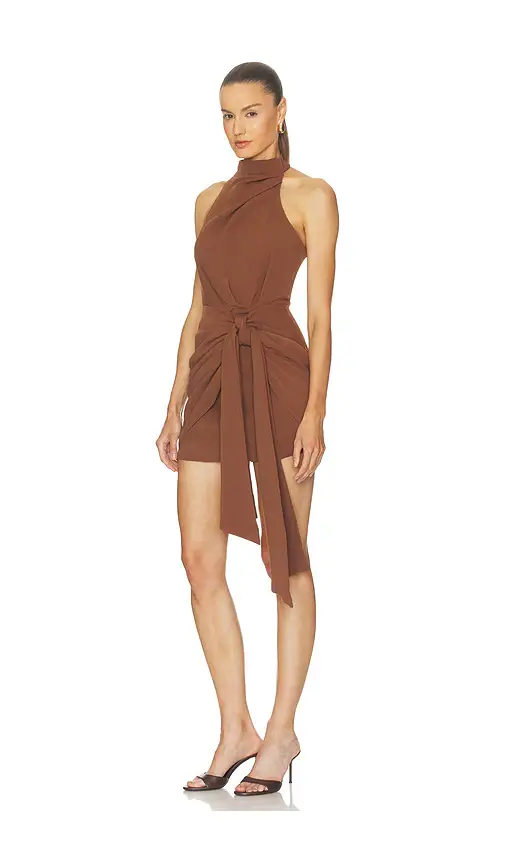 Elliatt Anaya Halter Mini Dress | Thumbnail 3 Elliatt Anaya Halter Mini Dress | Thumbnail 3