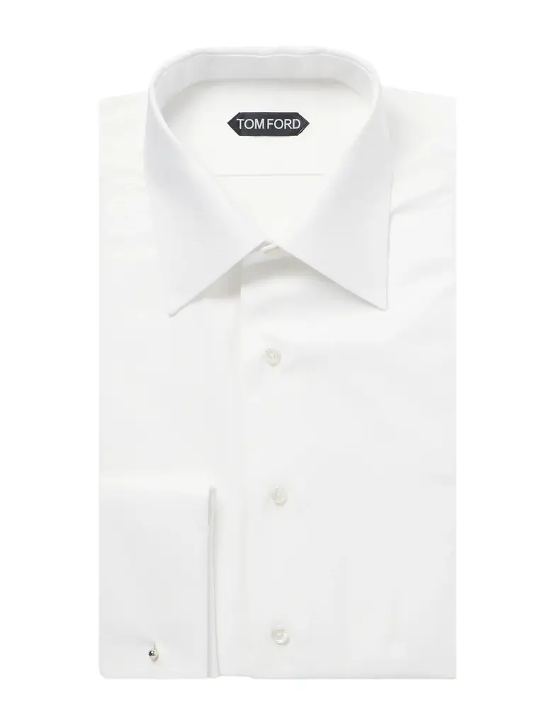 Tom Ford Cotton-Piqué Shirt - Men | Image 1 Tom Ford Cotton-Piqué Shirt - Men | Image 1