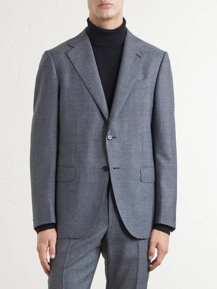 Caruso Norma Prince of Wales Wool Suit Jacket - Men | Thumbnail 3 Caruso Norma Prince of Wales Wool Suit Jacket - Men | Thumbnail 3