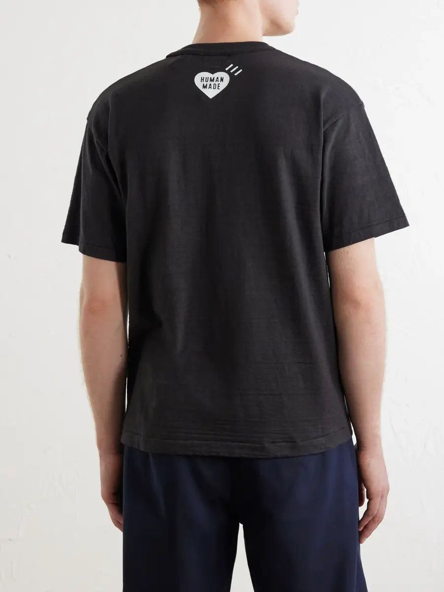 Human Made Logo-Print Cotton-Jersey T-Shirt - Men | Thumbnail 4 Human Made Logo-Print Cotton-Jersey T-Shirt - Men | Thumbnail 4
