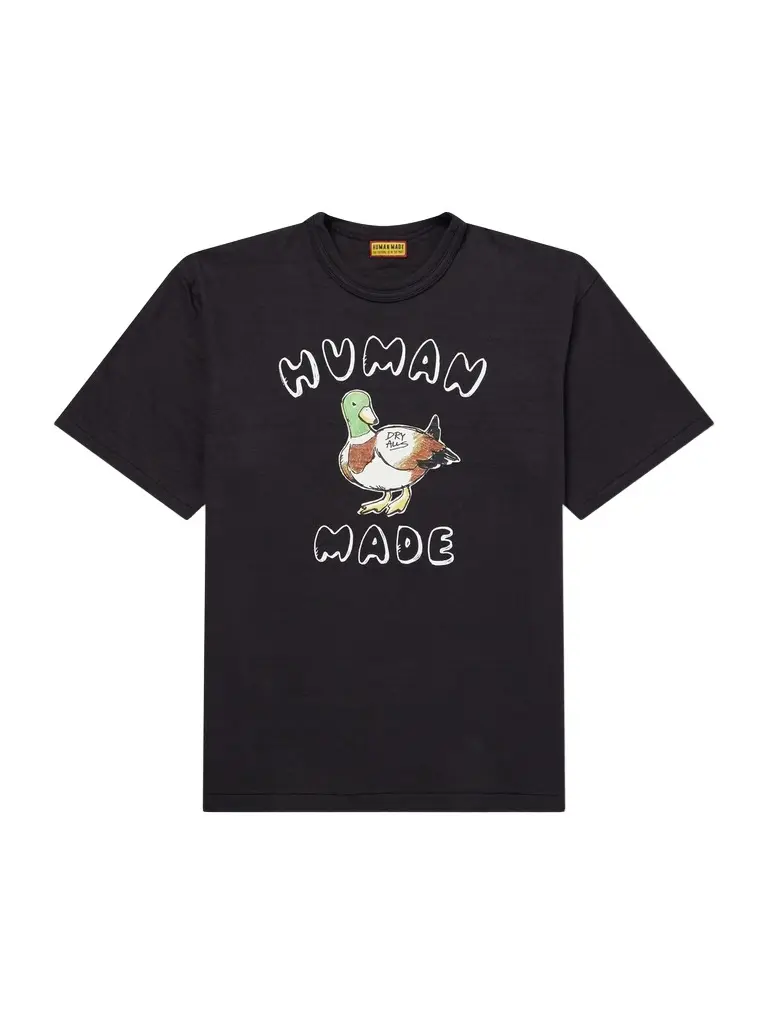 Human Made Logo-Print Cotton-Jersey T-Shirt - Men | Image 1 Human Made Logo-Print Cotton-Jersey T-Shirt - Men | Image 1