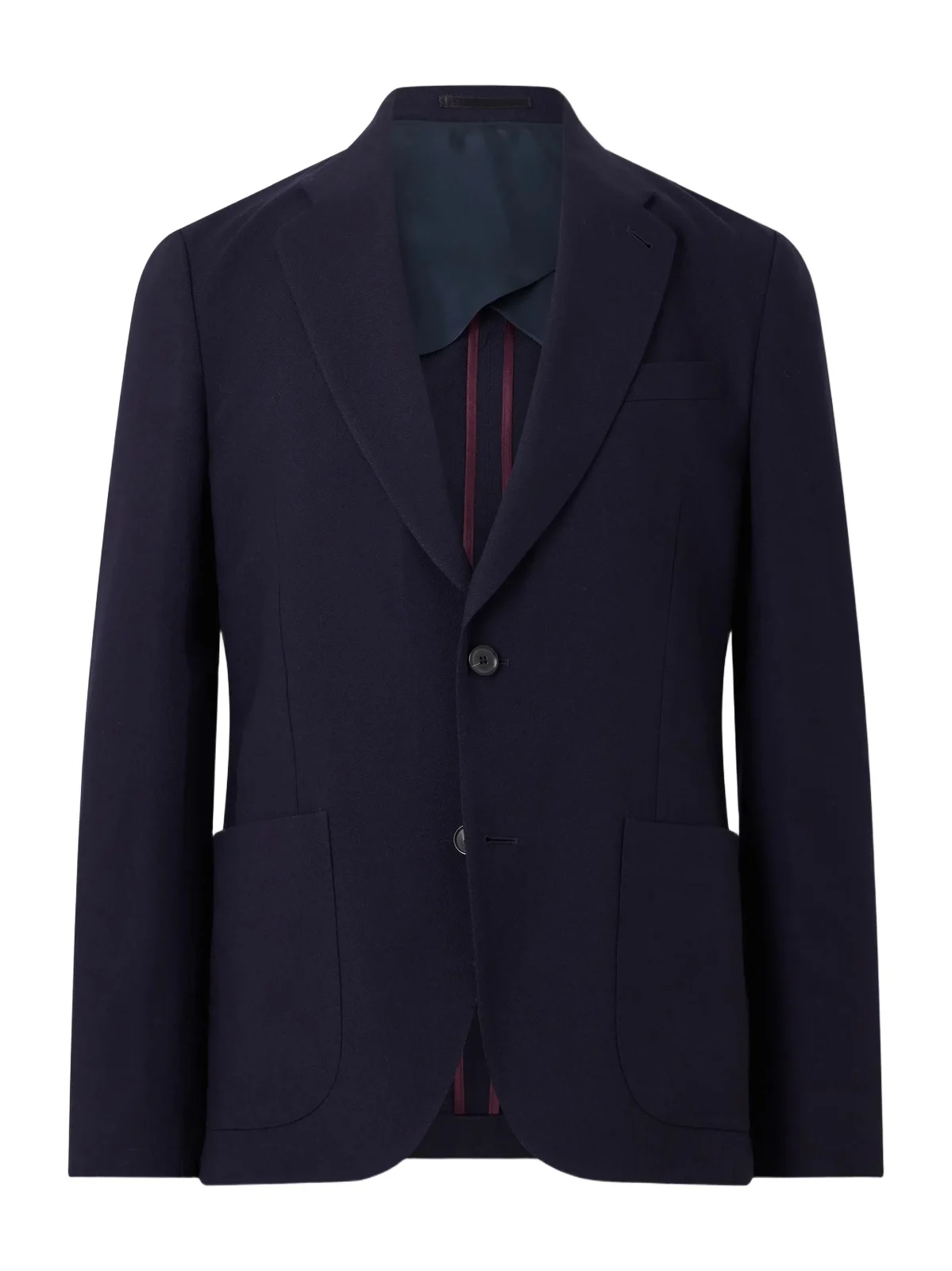 Wool-Hopsack Suit Jacket - Men Wool-Hopsack Suit Jacket - Men