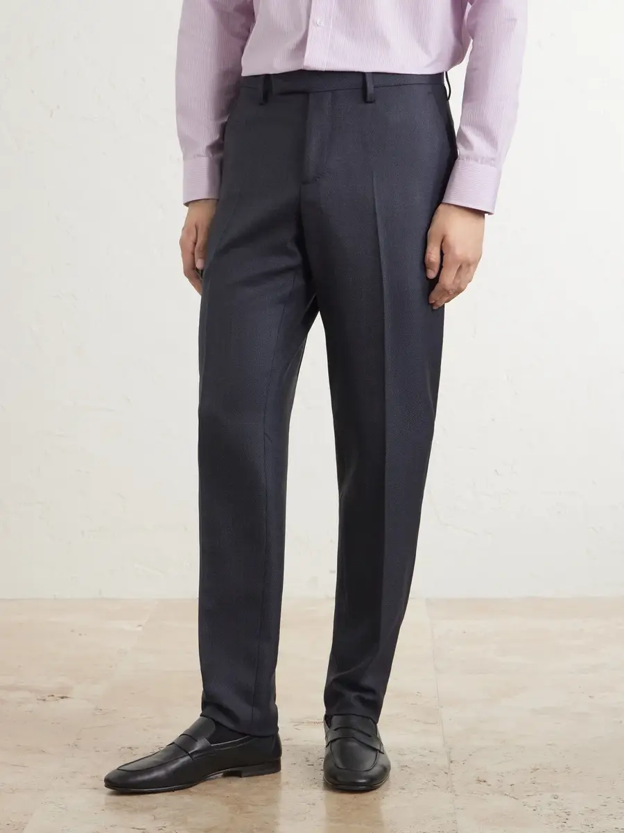 Lardini Straight-Leg Wool Suit Trousers - Men | Thumbnail 3 Lardini Straight-Leg Wool Suit Trousers - Men | Thumbnail 3
