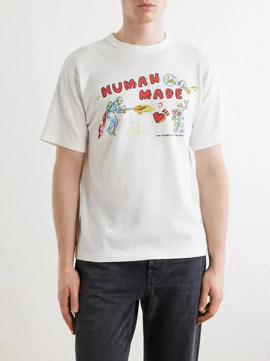Human Made Printed Cotton-Jersey T-Shirt - Men | Thumbnail 3 Human Made Printed Cotton-Jersey T-Shirt - Men | Thumbnail 3