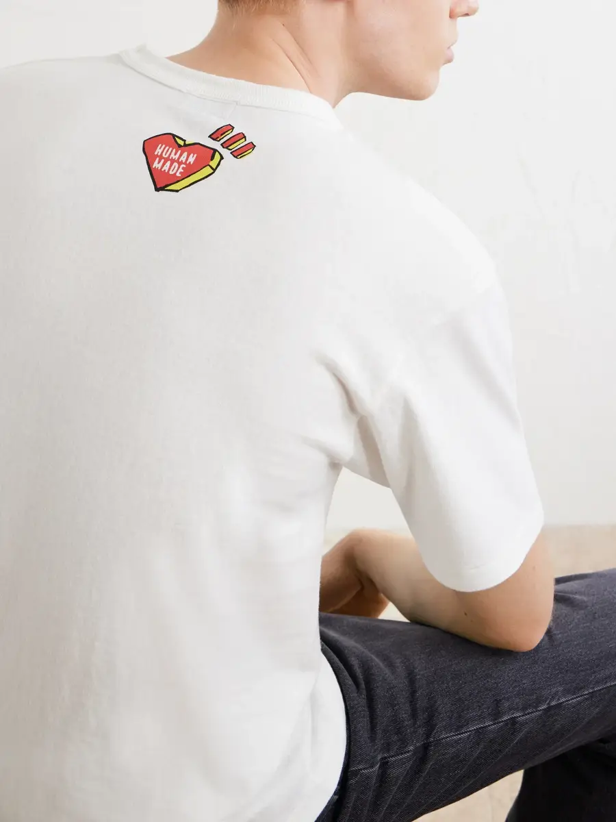 Human Made Printed Cotton-Jersey T-Shirt - Men | Thumbnail 5 Human Made Printed Cotton-Jersey T-Shirt - Men | Thumbnail 5